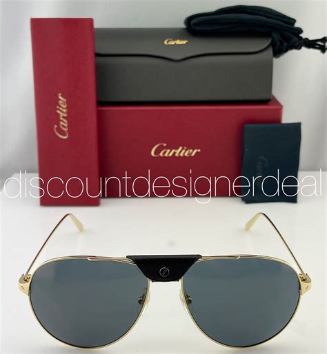 santos de cartier sunglasses ct0038s 016|cartier men's sunglasses authentic.